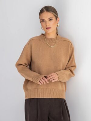 Wełniany sweter MURREN CARMEL