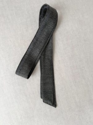 Wełniany pasek LILY BLACK