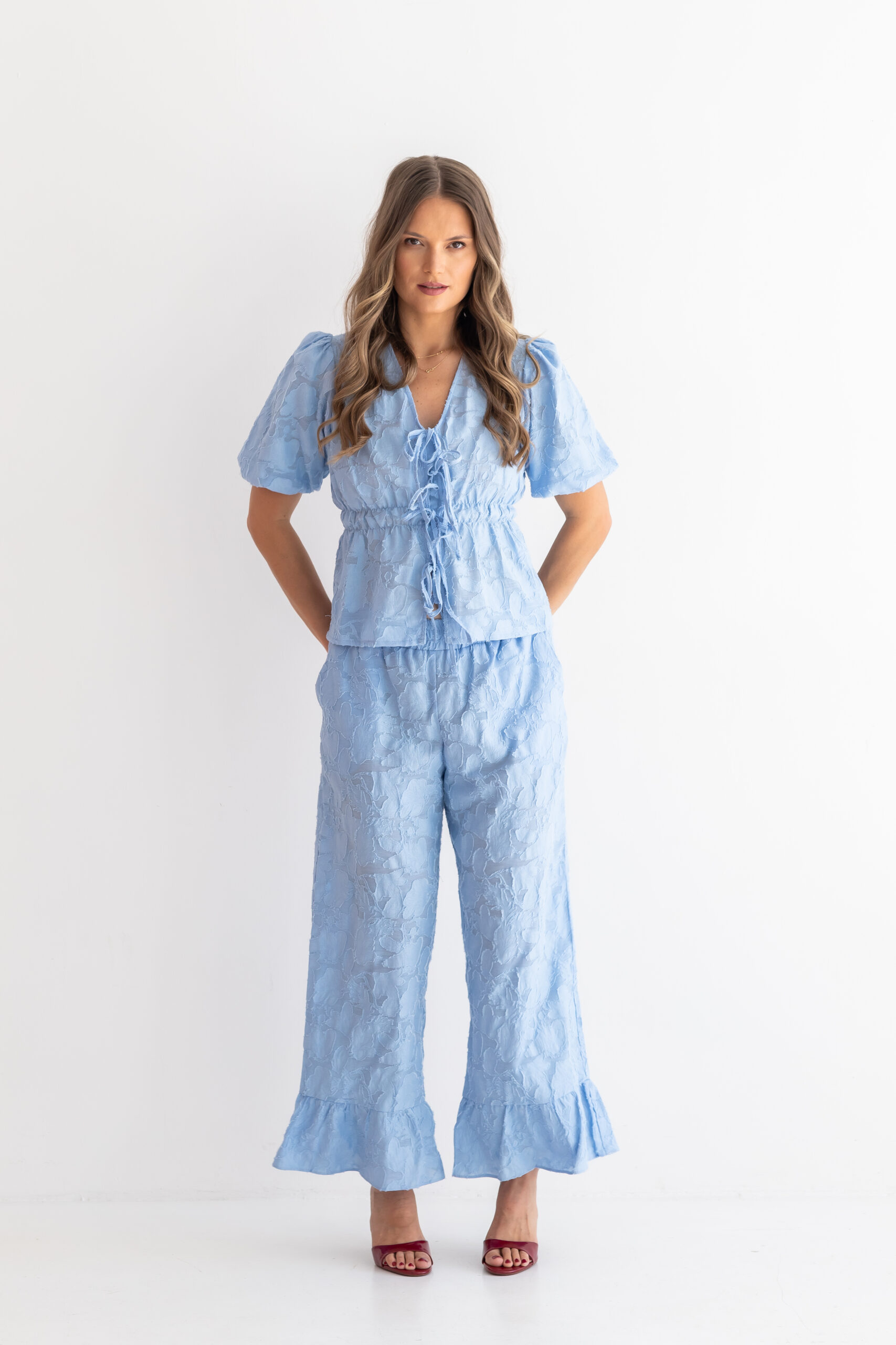 Spodnie LILA BLUE